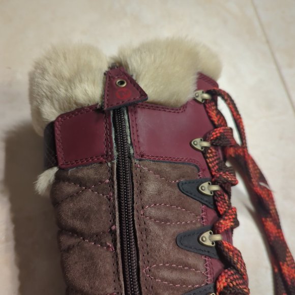 NEW Merrell Winterbelle Mahogany Peak Waterproof Boots (Women US Size 6) - Picture 9 of 14